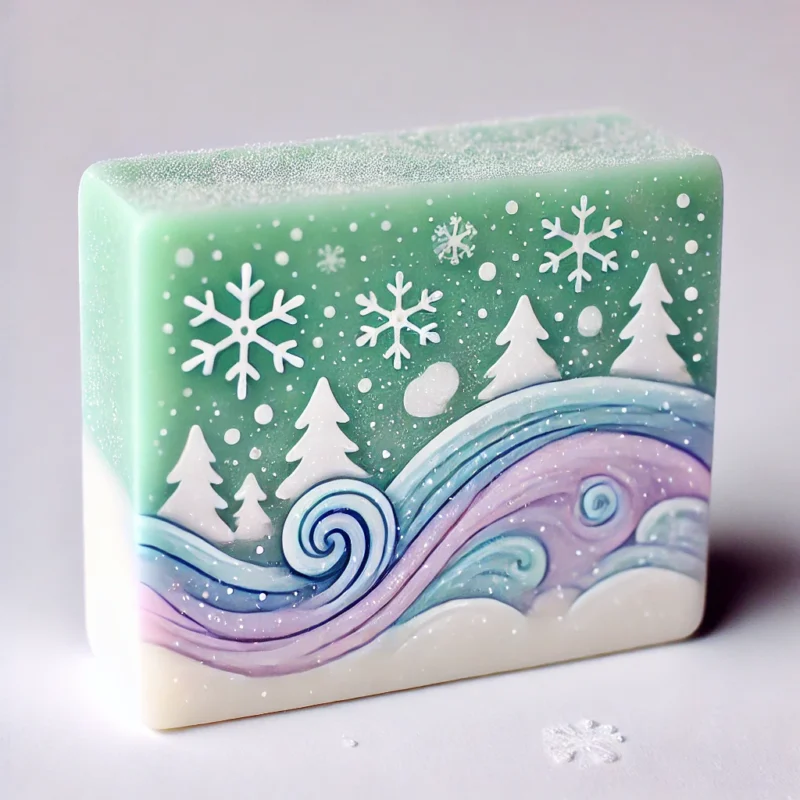 Snow Mint Handmade Bar Soap